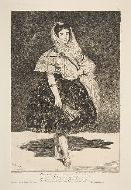 Lola de Valence, by Edouard Manet