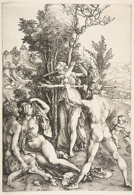 Hercules at the Crossroad, by Albrecht Dürer