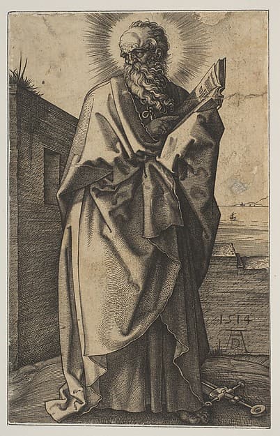 Saint Paul (copy), by Jan (Johannes) Wierix