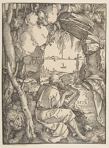 Saint Jerome in a Cave, by Albrecht Dürer