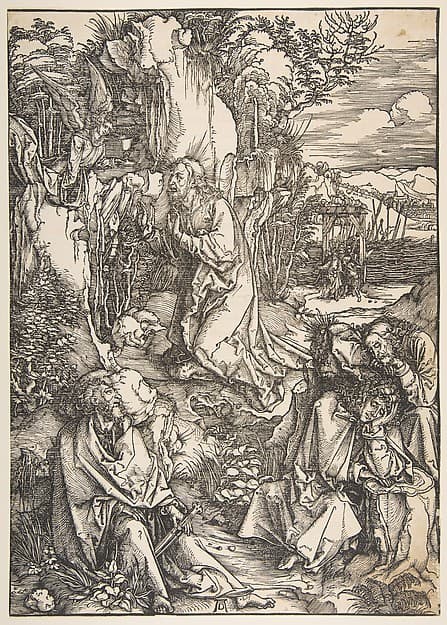 The Agony in the Garden, by Albrecht Dürer