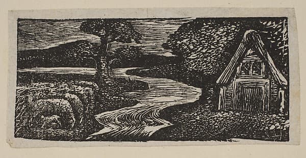 Sabrina's Silvery Flood, from Thornton's "Pastorals of Virgil", by William Blake