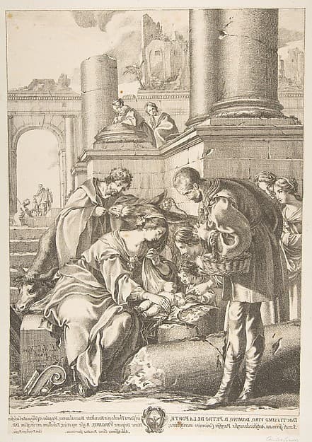 Adoration, by François Chauveau