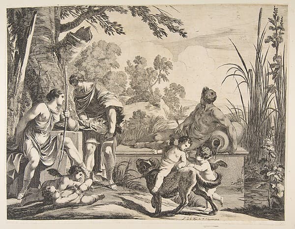 Meleager and Atalanta, by François Chauveau