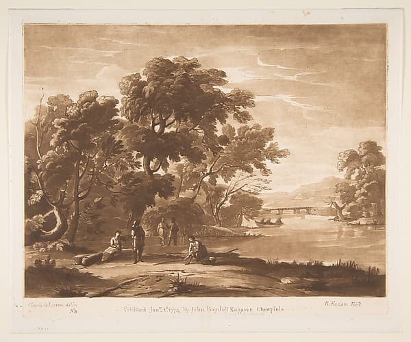 Landscape with Figures, by Richard Earlom