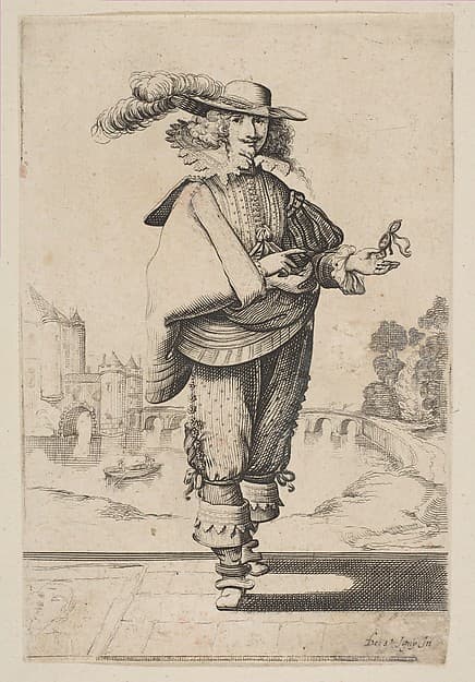 The Amorous Widower, by Anonymous, French, 17th century