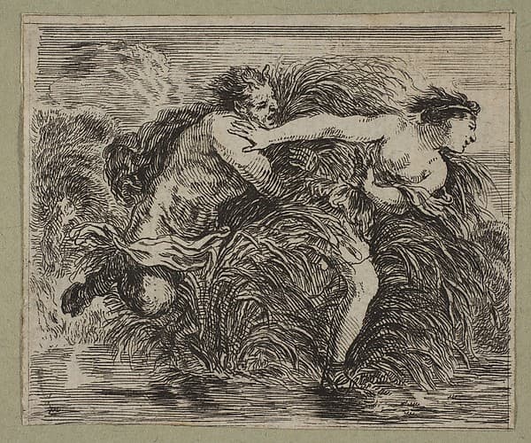 Pan et Syrinx, by Stefano della Bella