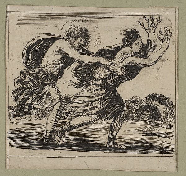 Apollon et Daphné, by Stefano della Bella