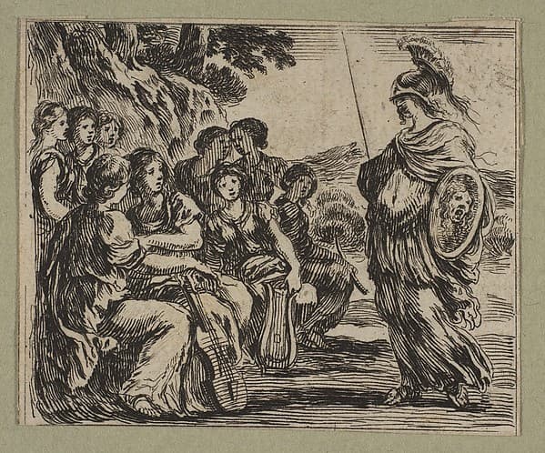 Les neuf Muses, by Stefano della Bella