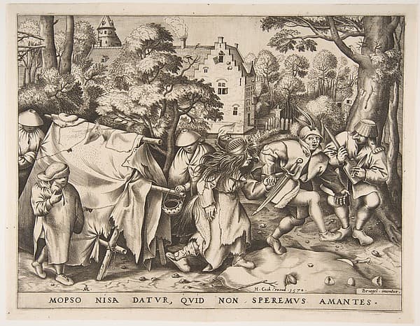 The Dirty Bride or the Marriage of Mopsus and Nisa, by Pieter Bruegel the Elder
