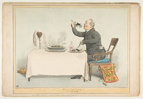 H(C)annibalism or an Irish Stew, by John Doyle