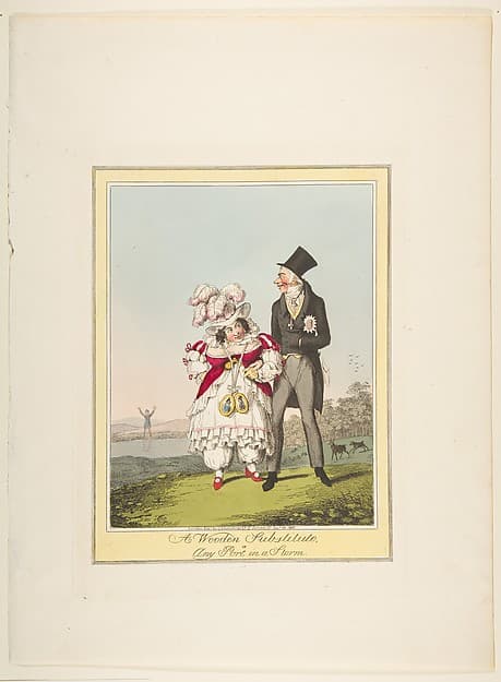 A Wooden Substitute, or Any Port in a Storm, by Theodore Lane