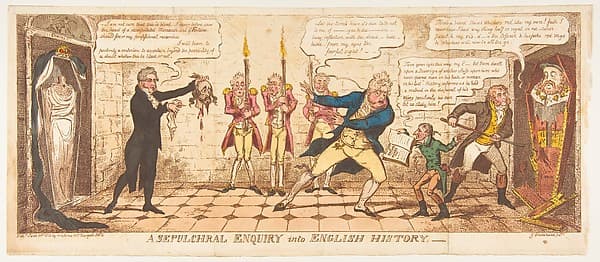 A Sepulchral Enquiry into English History, by George Cruikshank