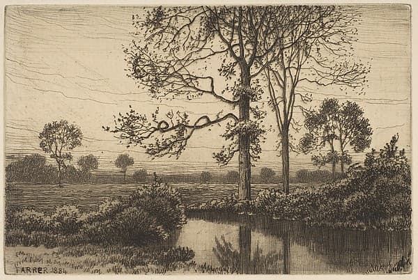 Autumn's Grey and Melancholy, by Henry Farrer