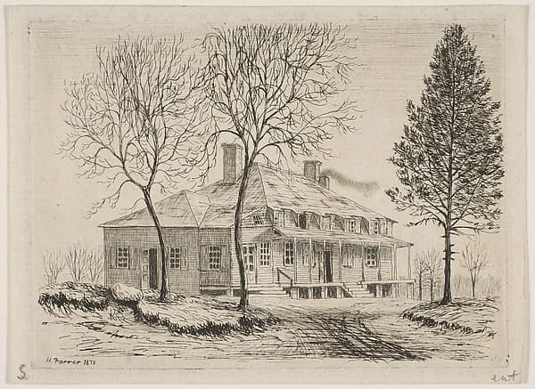 Somerindyck House, from "Scenes of Old New York", by Henry Farrer