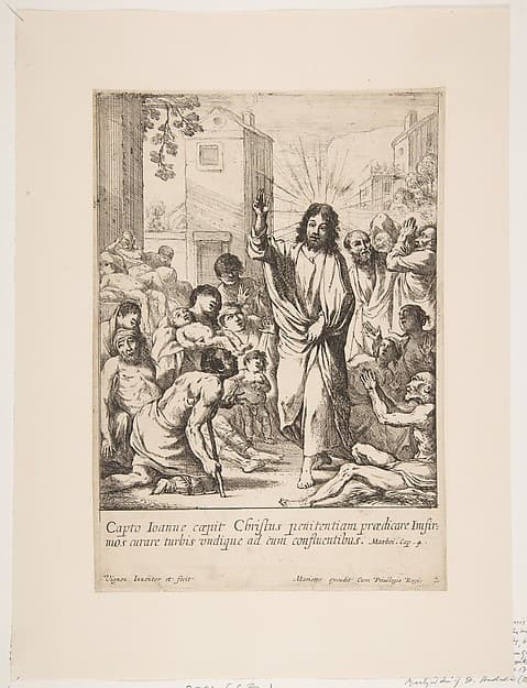 Healing the Infirm (Jésus-Christ guérit plusieurs malades en Galilée), by Claude Vignon