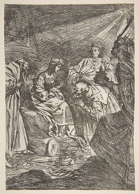 The Adoration of the Magi, by Claude Vignon