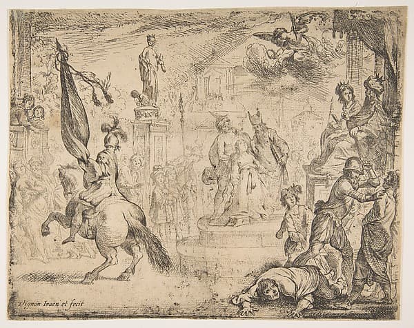 The Martyrdom of St. Catherine, by Claude Vignon