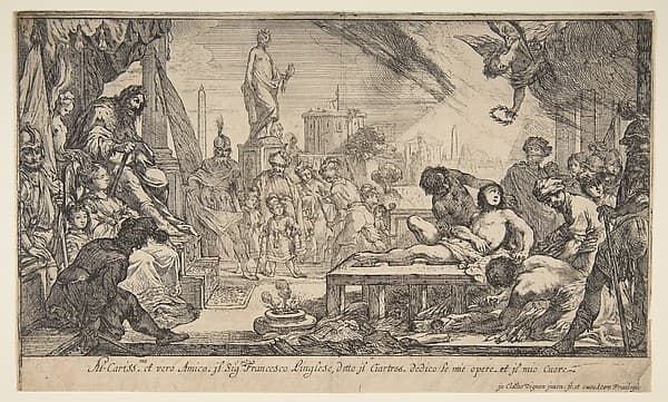 The Martyrdom of St. Lawrence, by Claude Vignon