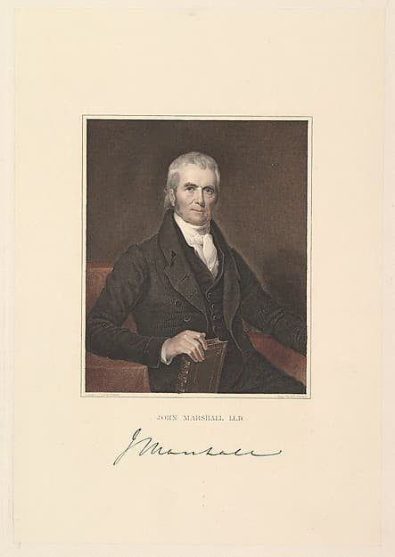 Chief Justice John Marshall, by Asher Brown Durand
