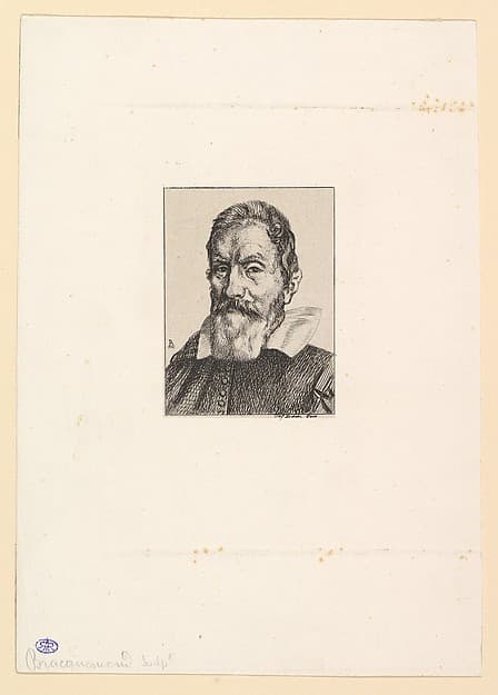 Galilée, by Félix Bracquemond