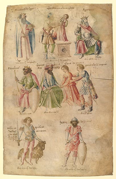 Famous Men and Women from Classical and Biblical Antiquity, by Barthelemy d'Eyck