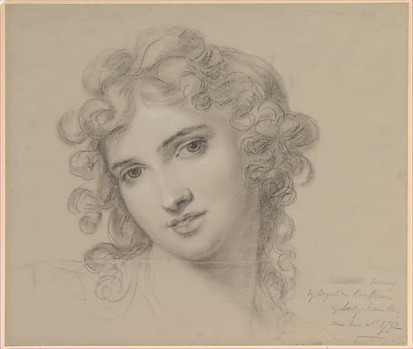 Portrait of Emma Hamilton, by Angelica Kauffmann