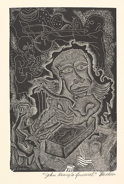 John Henry's Funeral, by Fred Becker