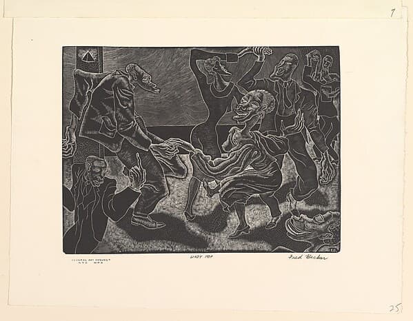 Lindy Hop, by Fred Becker