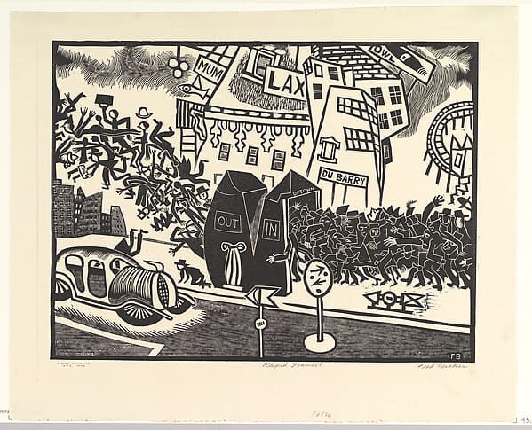 Rapid Transit, by Fred Becker