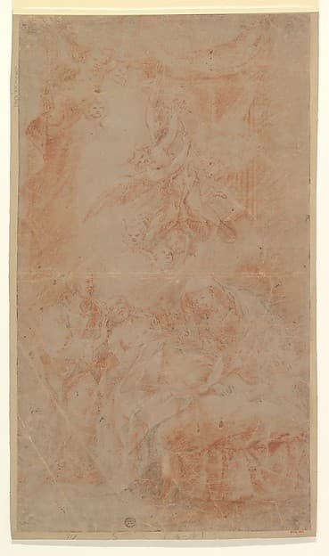 Death of Saint Joseph, by Anonymous, Italian