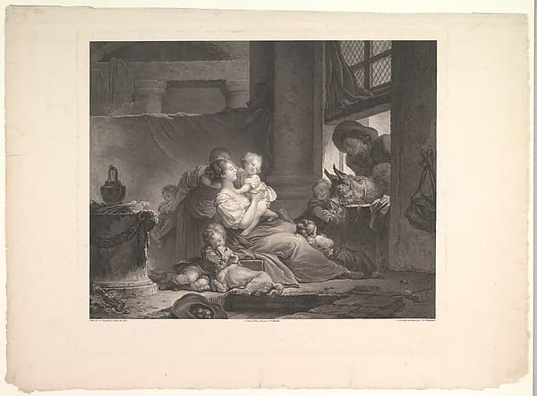 La Famille du Fermier, by Jean Honoré Fragonard