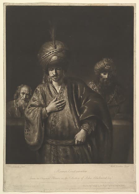Haman's Condemnation, by Richard Houston