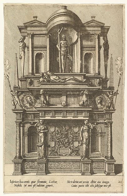Cœnotaphiorum (21), by Hans Vredeman de Vries