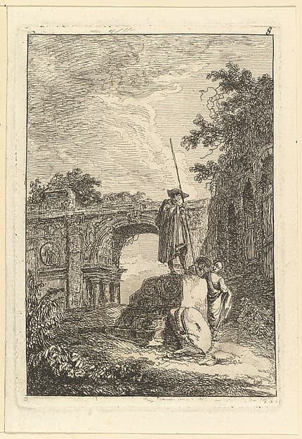 L'Arc de Triomphe, by Hubert Robert
