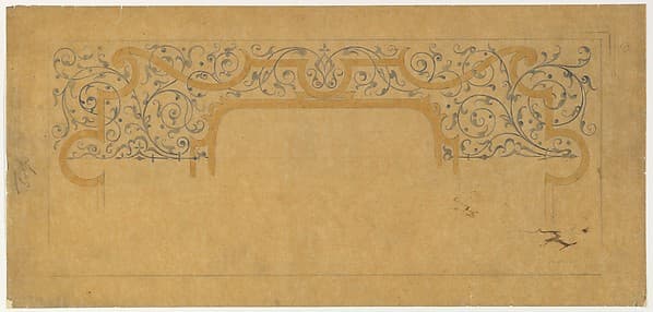 Rinceau and Strapwork Ornament, by John Gregory Crace