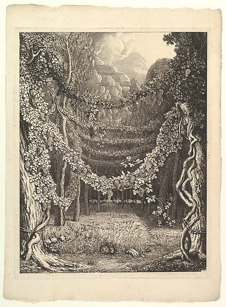 Frontispiece for Heft IV of "Homer nach Antiken gezeichnet", Göttingen: Heinrich Dieterik, 1801–05 and Stuttgart: J. G. Cotta, 1821, by Johann Heinrich Wilhelm Tischbein