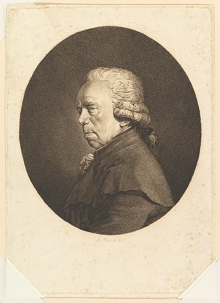 Portrait of Johann Christian Brand, by Adam von Bartsch