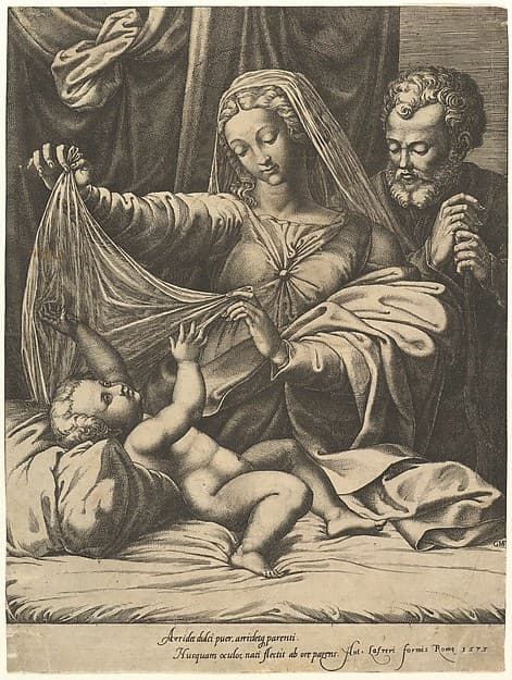 The Madonna of Loreto, by Giorgio Ghisi