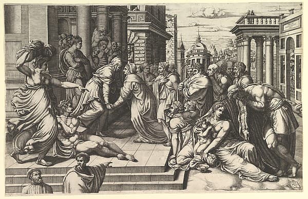 The Visitation, by Giorgio Ghisi