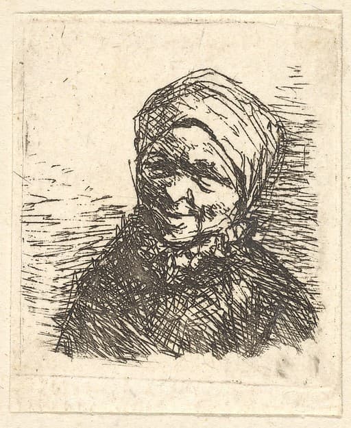 Peasant Woman, by Adriaen van Ostade