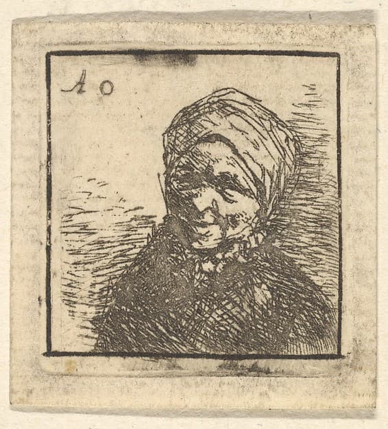 Peasant Woman, by Adriaen van Ostade