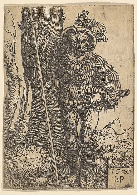 A Lansquenet, by Sebald Beham