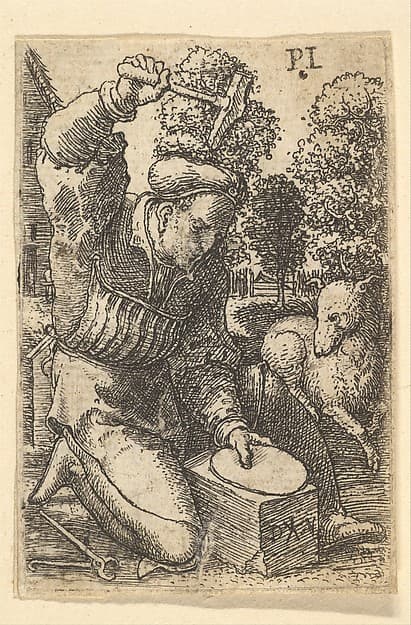 The Smith, by Dirck Vellert