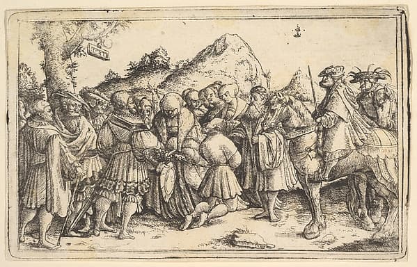 The pardoning of a criminal, by Christoph Bockstorffer