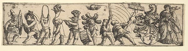 Frieze with children, by Christoph Bockstorffer