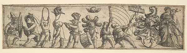 Frieze with children, by Christoph Bockstorffer