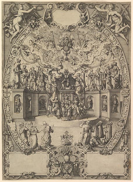 The Apotheosis of Emperor Maximilian II, by Jost Amman
