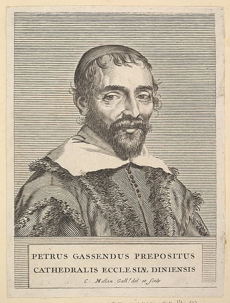 Pierre Grassendi, by Anonymous, French, 17th century