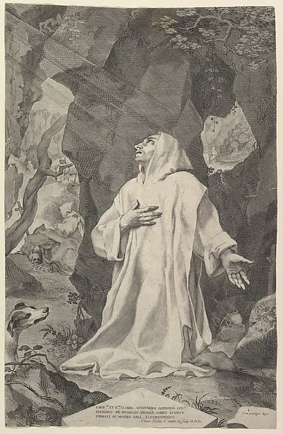 St. Bruno, by Claude Mellan